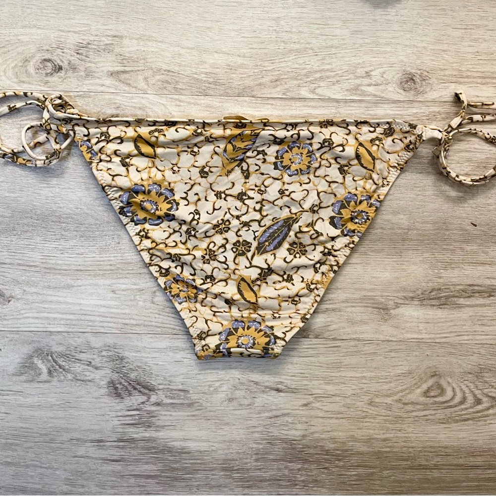 Ulla Johnson Brynn String Bikini Bottom Citrus - image 2